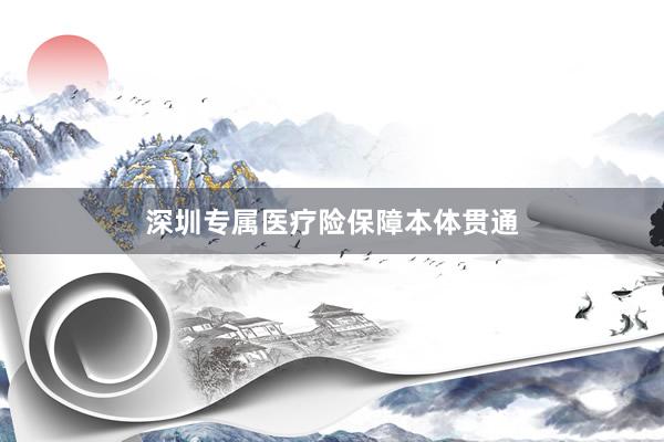 深圳专属医疗险保障本体贯通